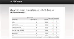 Desktop Screenshot of jquerygrid.net